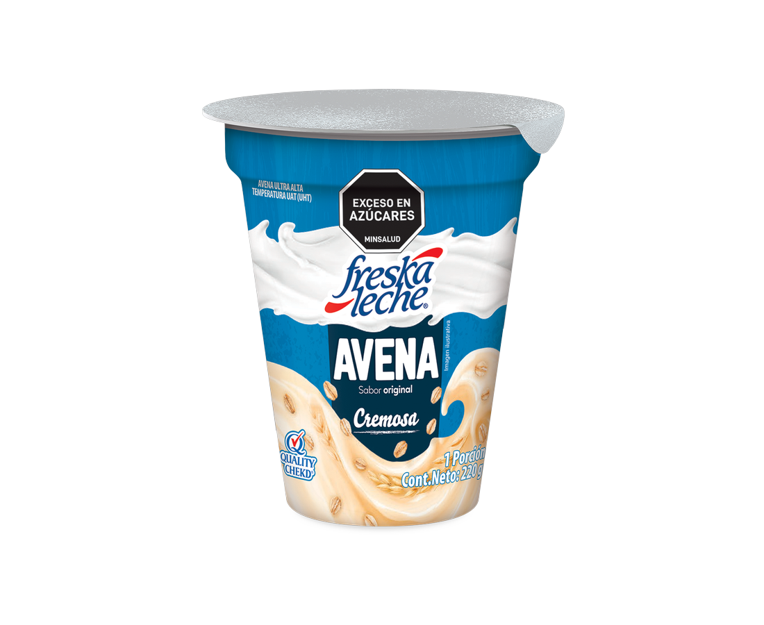 avena en Vaso freskaleche