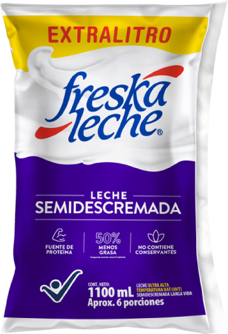 Leche semidescremada freskaleche