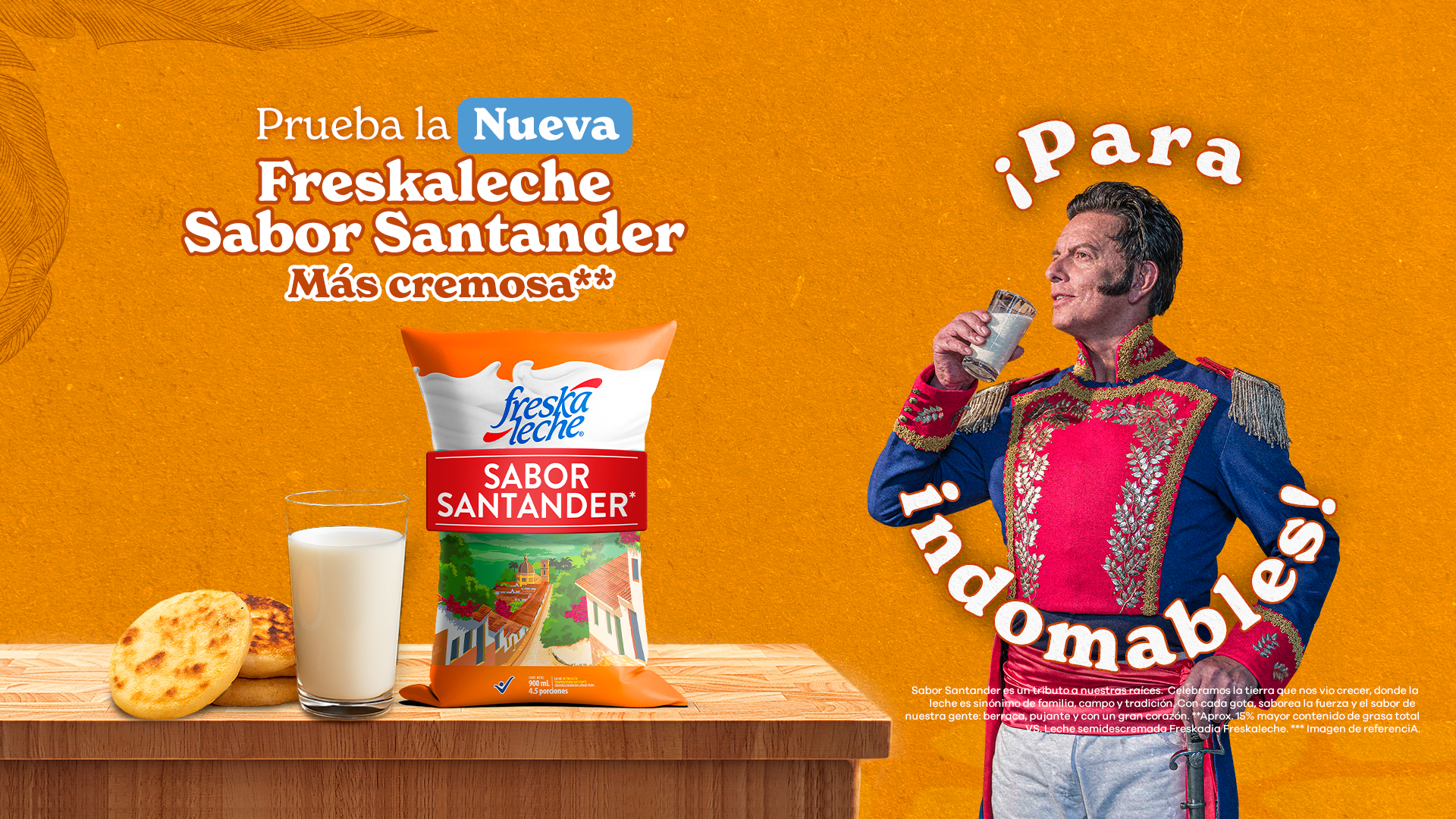 Leche sabor Santander
