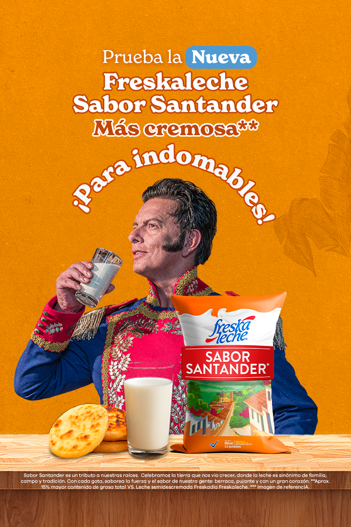 Leche sabor Santander